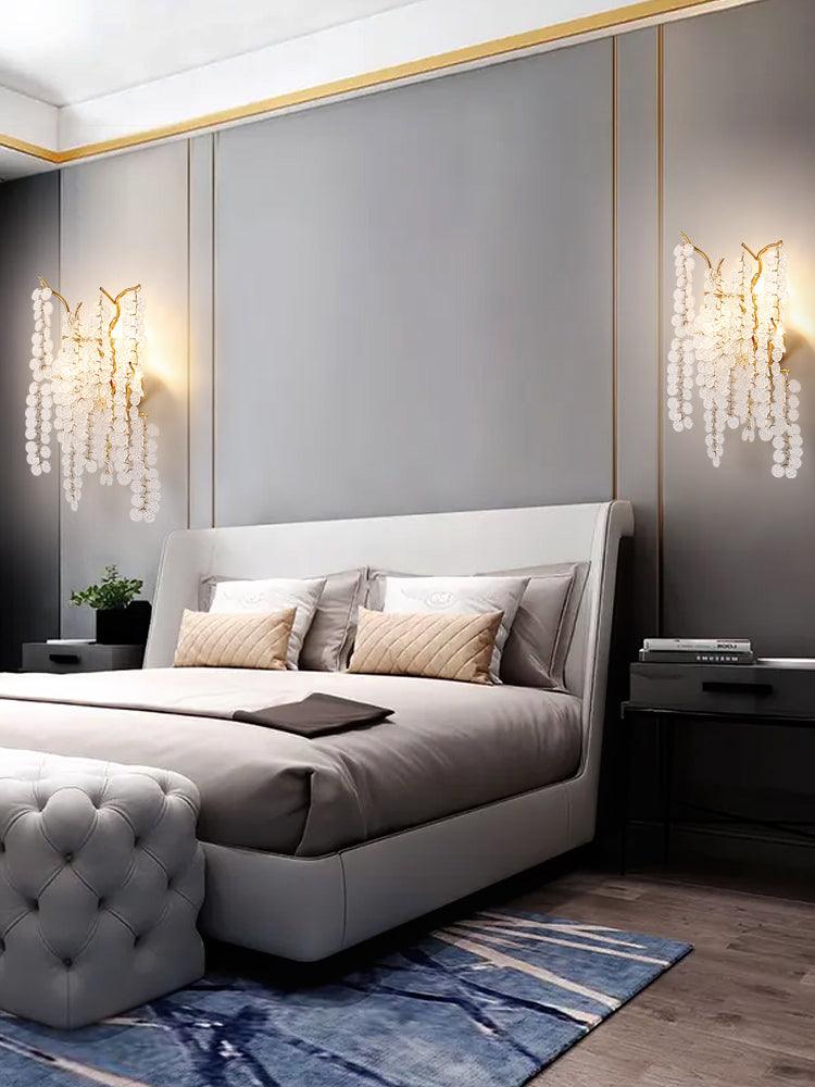 Shiro Noda Wall Lamp | Brass & Crystal | Set of 2