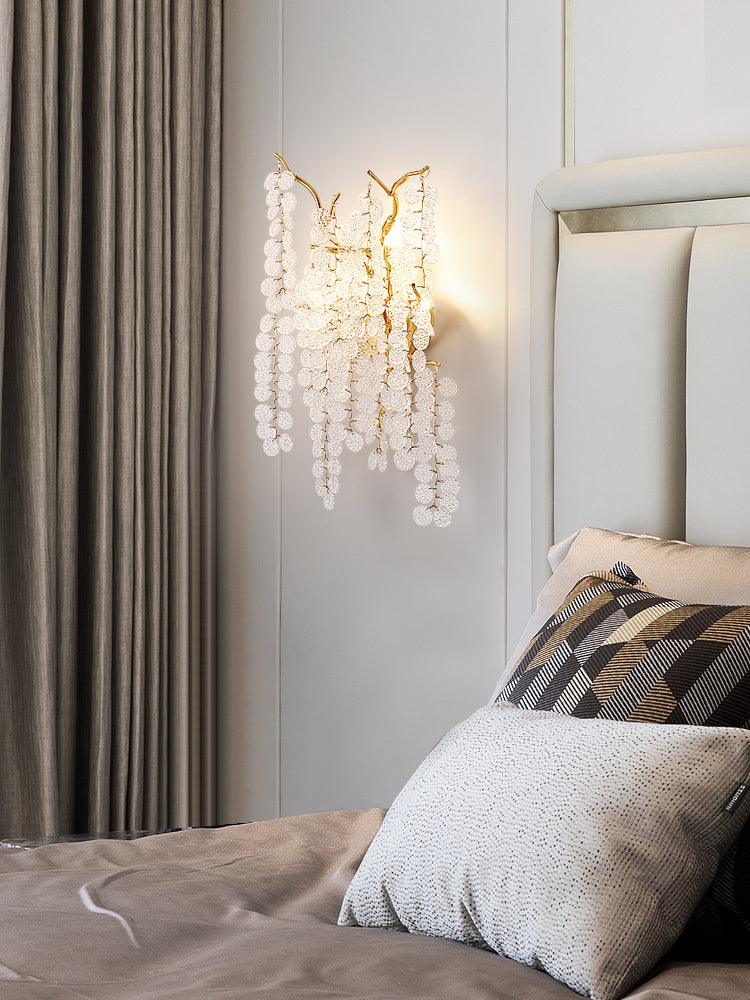 Shiro Noda Wall Lamp | Brass & Crystal | Set of 2