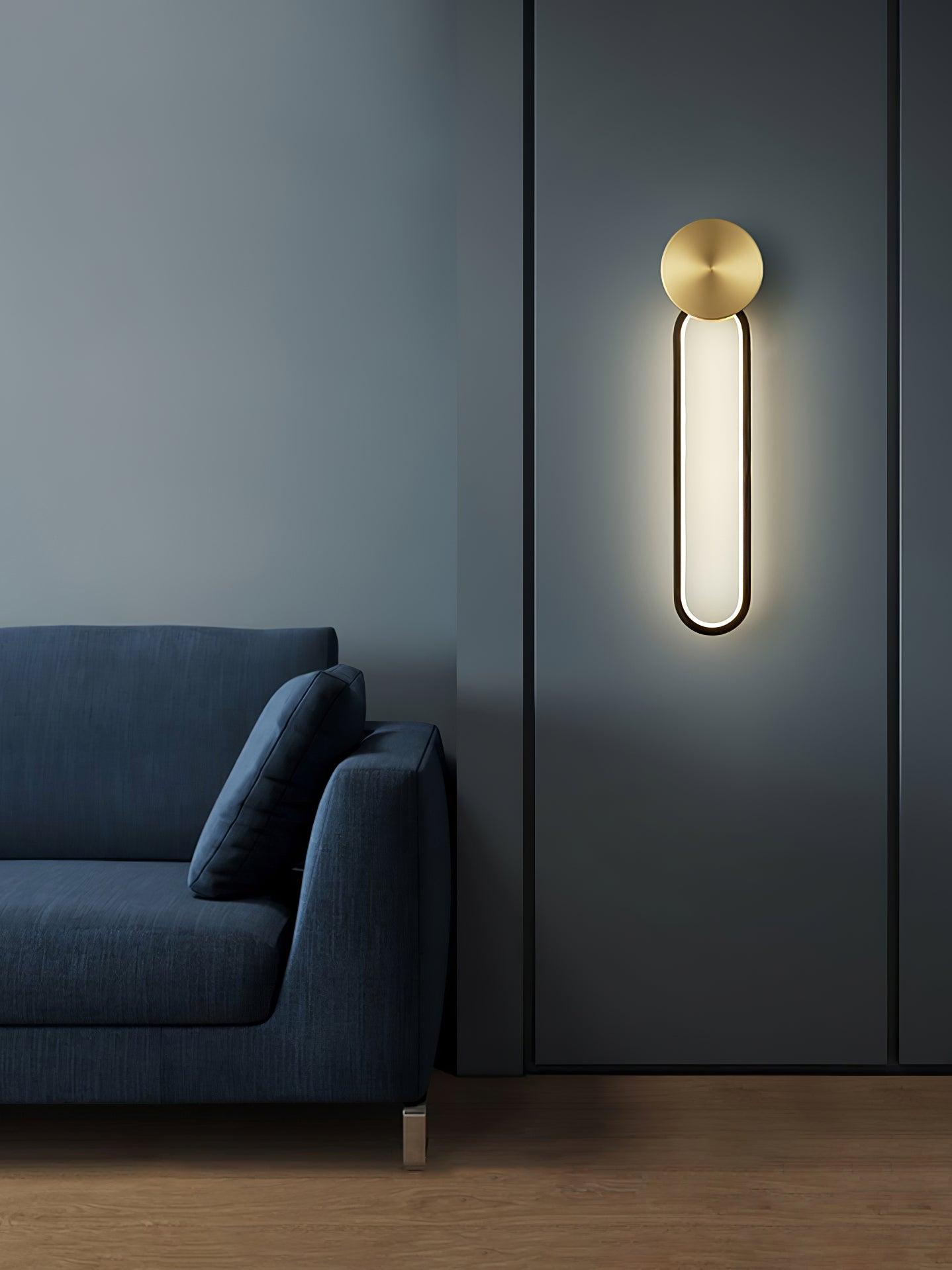 Wall Sconce | Brass & Acrylic | Set of 2