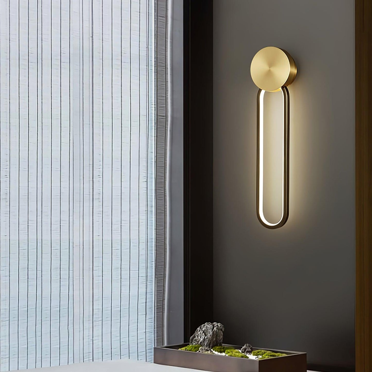 Wall Sconce | Brass & Acrylic | Set of 2