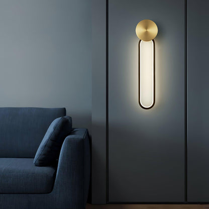 Wall Sconce | Brass & Acrylic | Set of 2