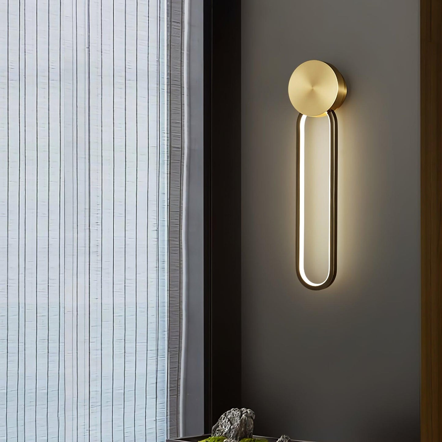 Wall Sconce | Brass & Acrylic | Set of 2