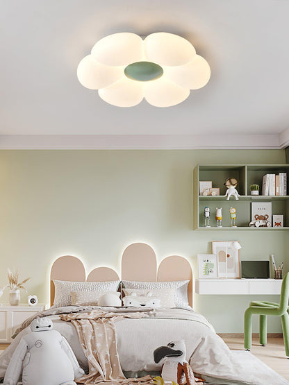 Flower Ceiling Lamp | Metal & Acrylic | 50cm Diameter | Dimmable Options Available