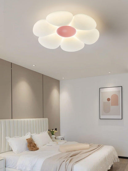 Flower Ceiling Lamp | Metal & Acrylic | 50cm Diameter | Dimmable Options Available
