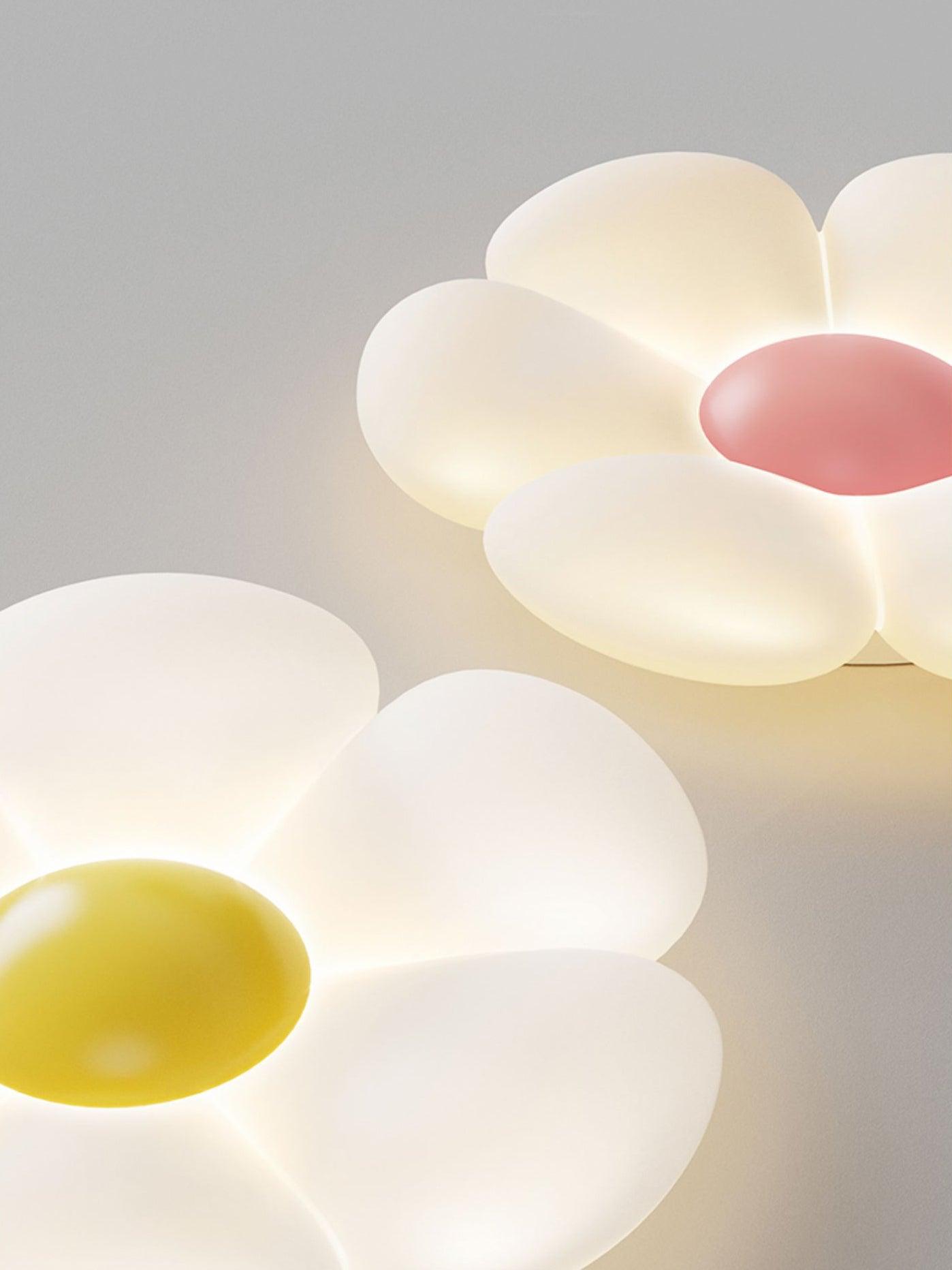 Flower Ceiling Lamp | Metal & Acrylic | 50cm Diameter | Dimmable Options Available