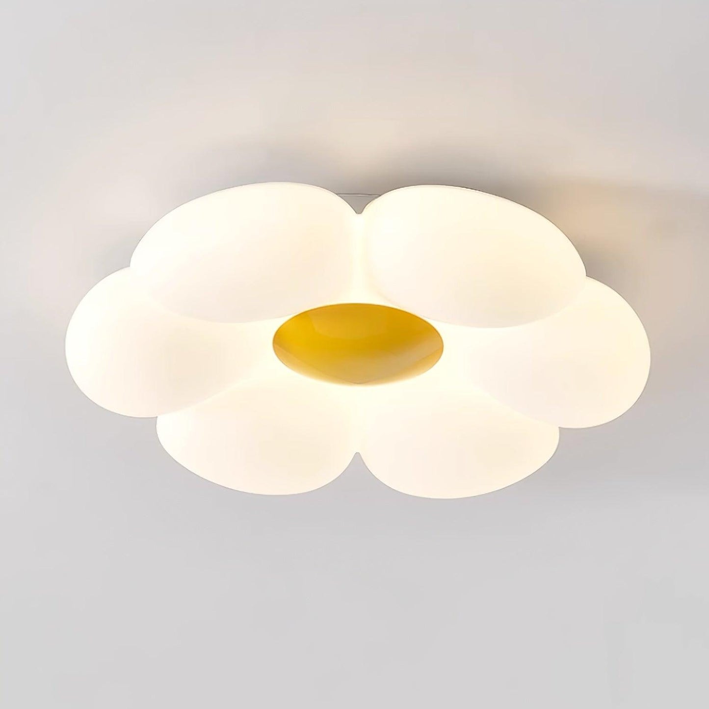 Flower Ceiling Lamp | Metal & Acrylic | 50cm Diameter | Dimmable Options Available
