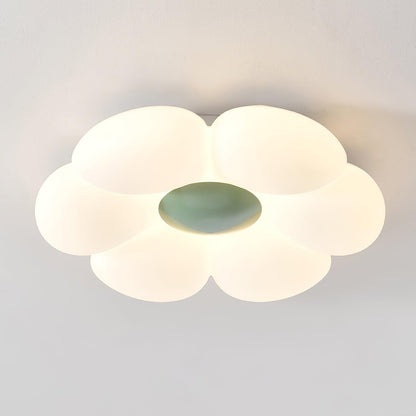 Flower Ceiling Lamp | Metal & Acrylic | 50cm Diameter | Dimmable Options Available
