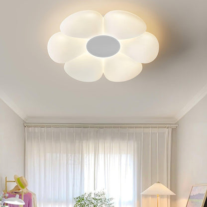 Flower Ceiling Lamp | Metal & Acrylic | 50cm Diameter | Dimmable Options Available