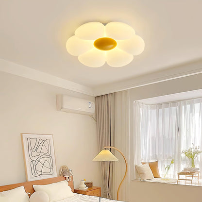 Flower Ceiling Lamp | Metal & Acrylic | 50cm Diameter | Dimmable Options Available