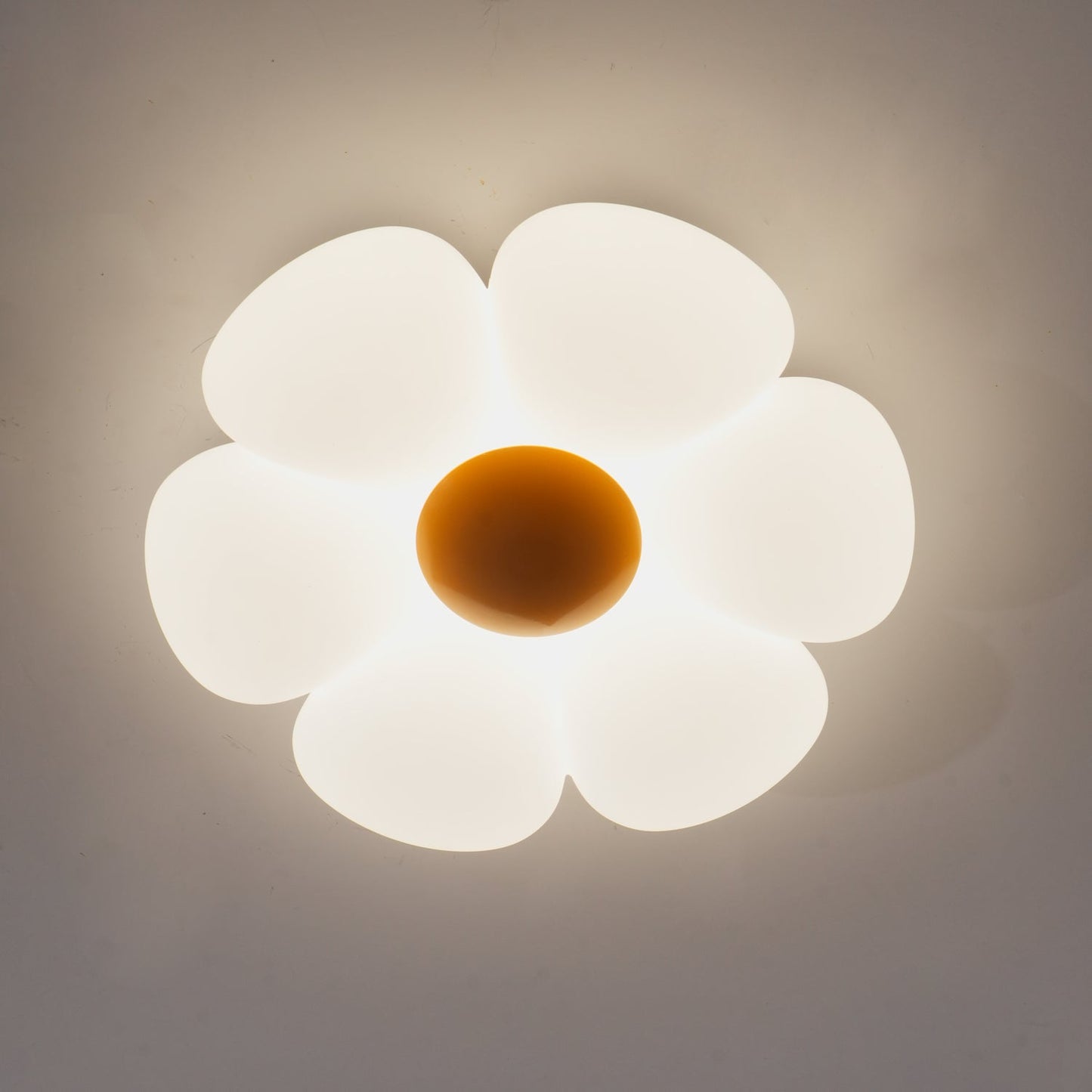 Flower Ceiling Lamp | Metal & Acrylic | 50cm Diameter | Dimmable Options Available