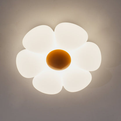 Flower Ceiling Lamp | Metal & Acrylic | 50cm Diameter | Dimmable Options Available
