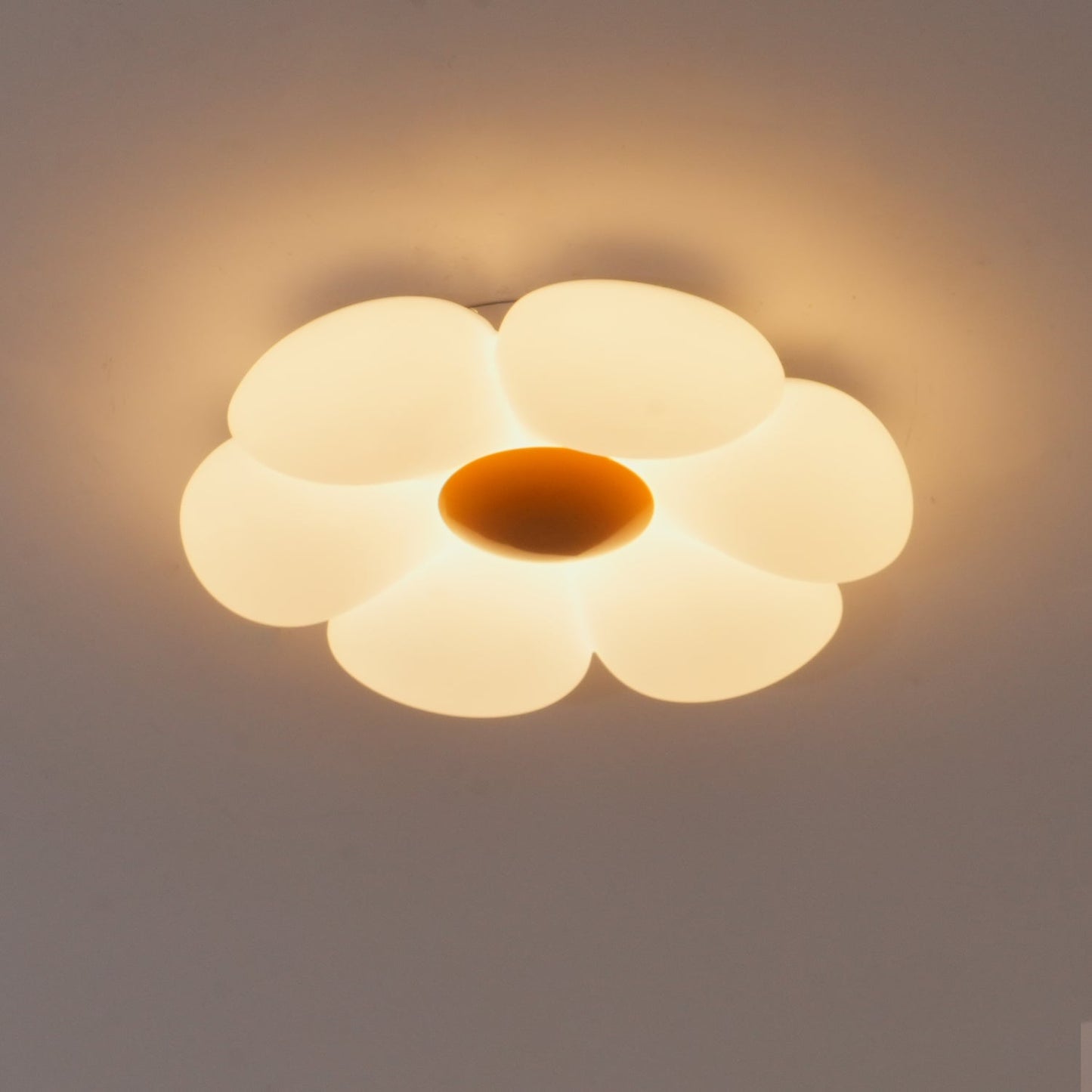 Flower Ceiling Lamp | Metal & Acrylic | 50cm Diameter | Dimmable Options Available