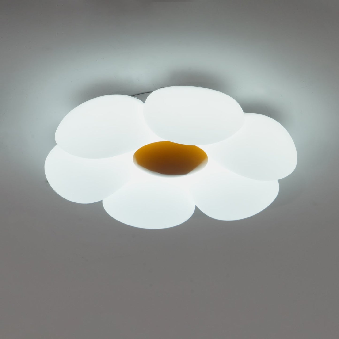 Flower Ceiling Lamp | Metal & Acrylic | 50cm Diameter | Dimmable Options Available