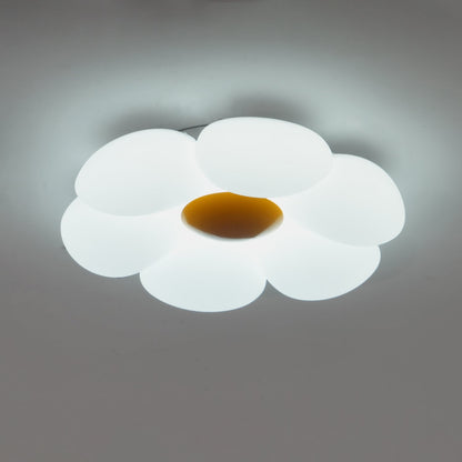 Flower Ceiling Lamp | Metal & Acrylic | 50cm Diameter | Dimmable Options Available