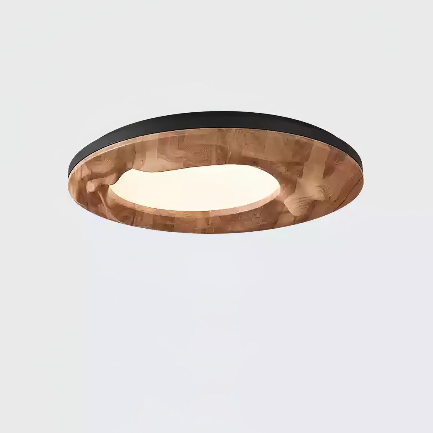 Sky Lake Ceiling Lamp | Wooden Frame | 60cm Diameter