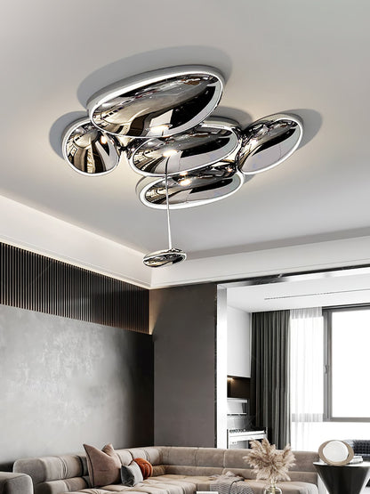 Skydro Ceiling Lamp | Polished Chrome | 5-6 Heads