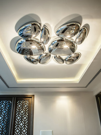 Skydro Ceiling Lamp | Polished Chrome | 5-6 Heads