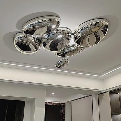Skydro Ceiling Lamp | Polished Chrome | 5-6 Heads