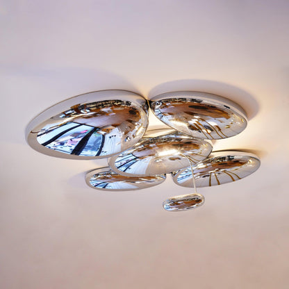 Skydro Ceiling Lamp | Polished Chrome | 5-6 Heads