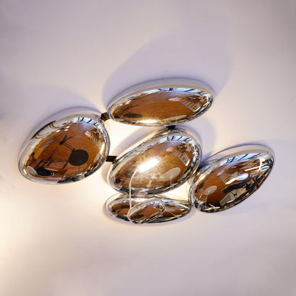 Skydro Ceiling Lamp | Polished Chrome | 5-6 Heads