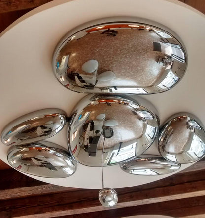 Skydro Ceiling Lamp | Polished Chrome | 5-6 Heads