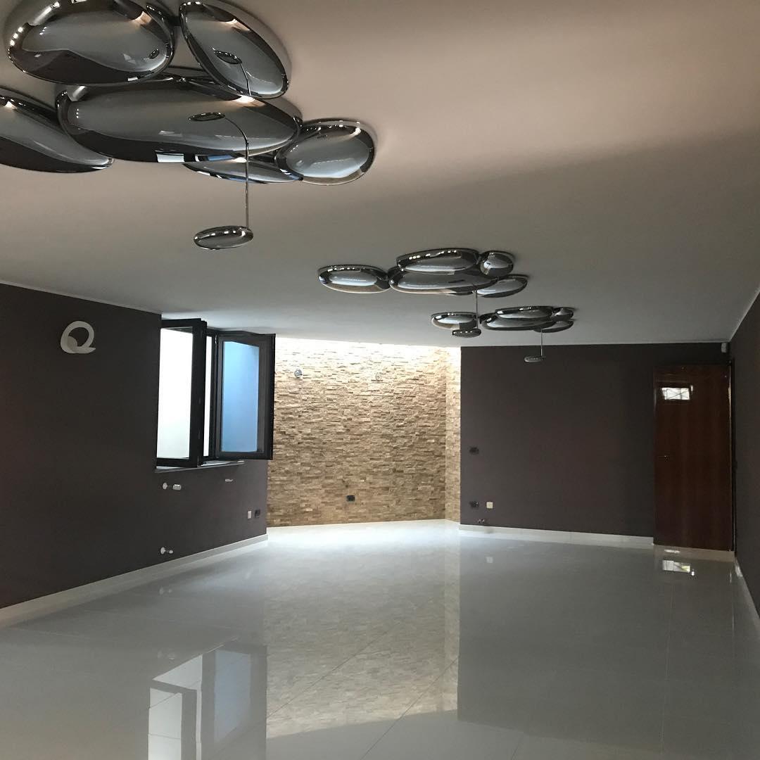 Skydro Ceiling Lamp | Polished Chrome | 5-6 Heads