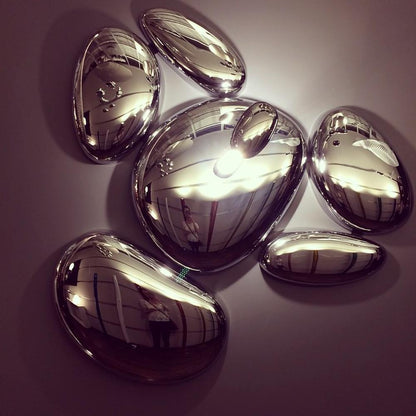 Skydro Ceiling Lamp | Polished Chrome | 5-6 Heads