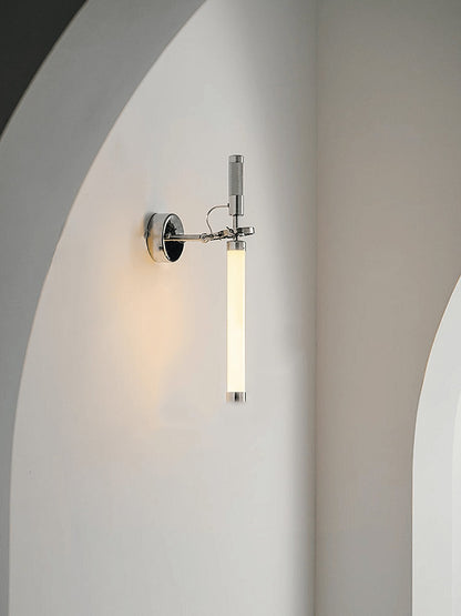Skylark Wall Sconce | Chrome Metal & Glass | Set of 2