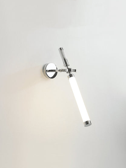 Skylark Wall Sconce | Chrome Metal & Glass | Set of 2