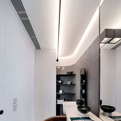 Skyline Linear Ceiling Light | Steel & PVC | Multiple Length Options