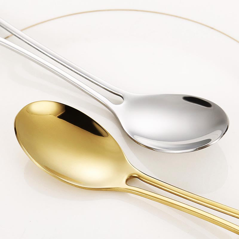 Sleek Hollow Cutlery Set