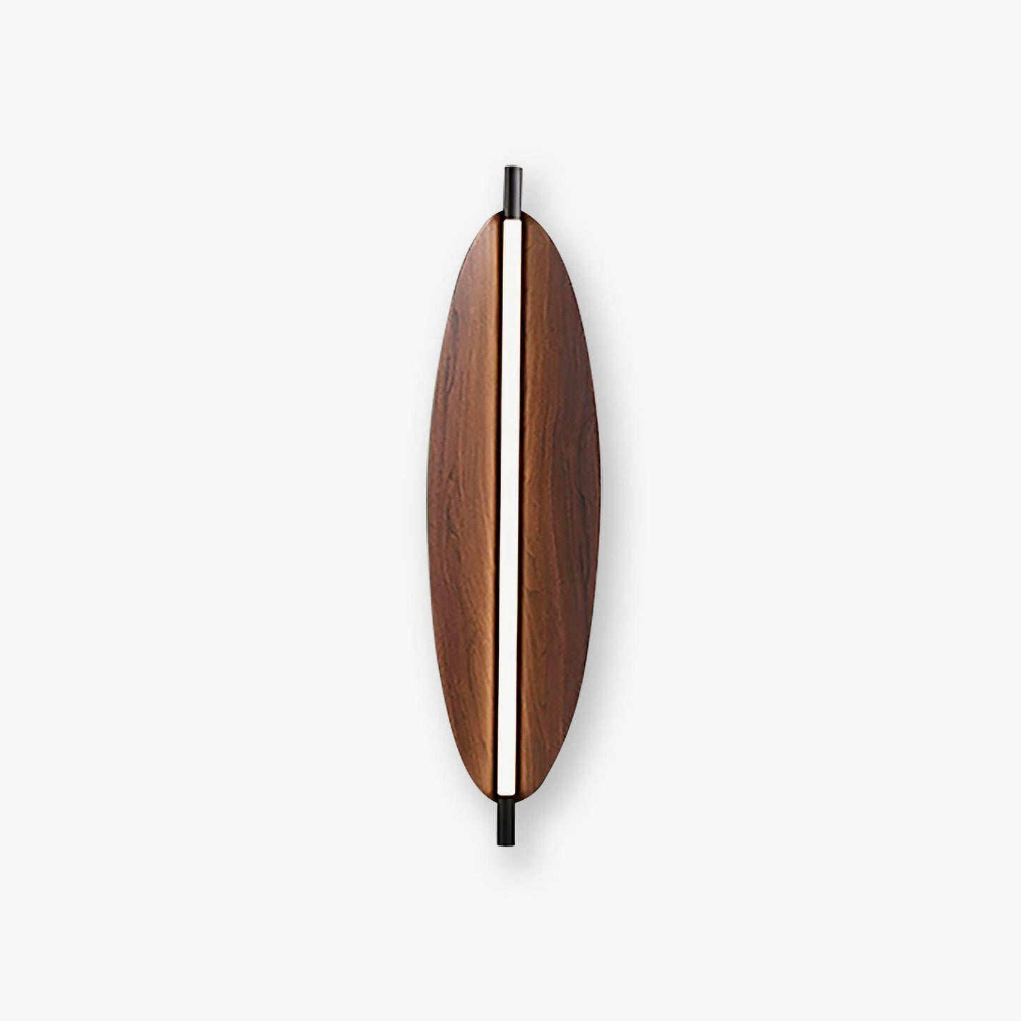 Wall Sconce Light | Walnut Wood Finish | Set of 2