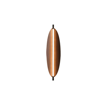 Wall Sconce Light | Walnut Wood Finish | Set of 2