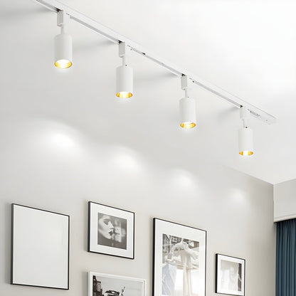 Track Light Fixture | Sleek Metal Design | 2 to 7 Lights Options