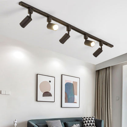 Track Light Fixture | Sleek Metal Design | 2 to 7 Lights Options