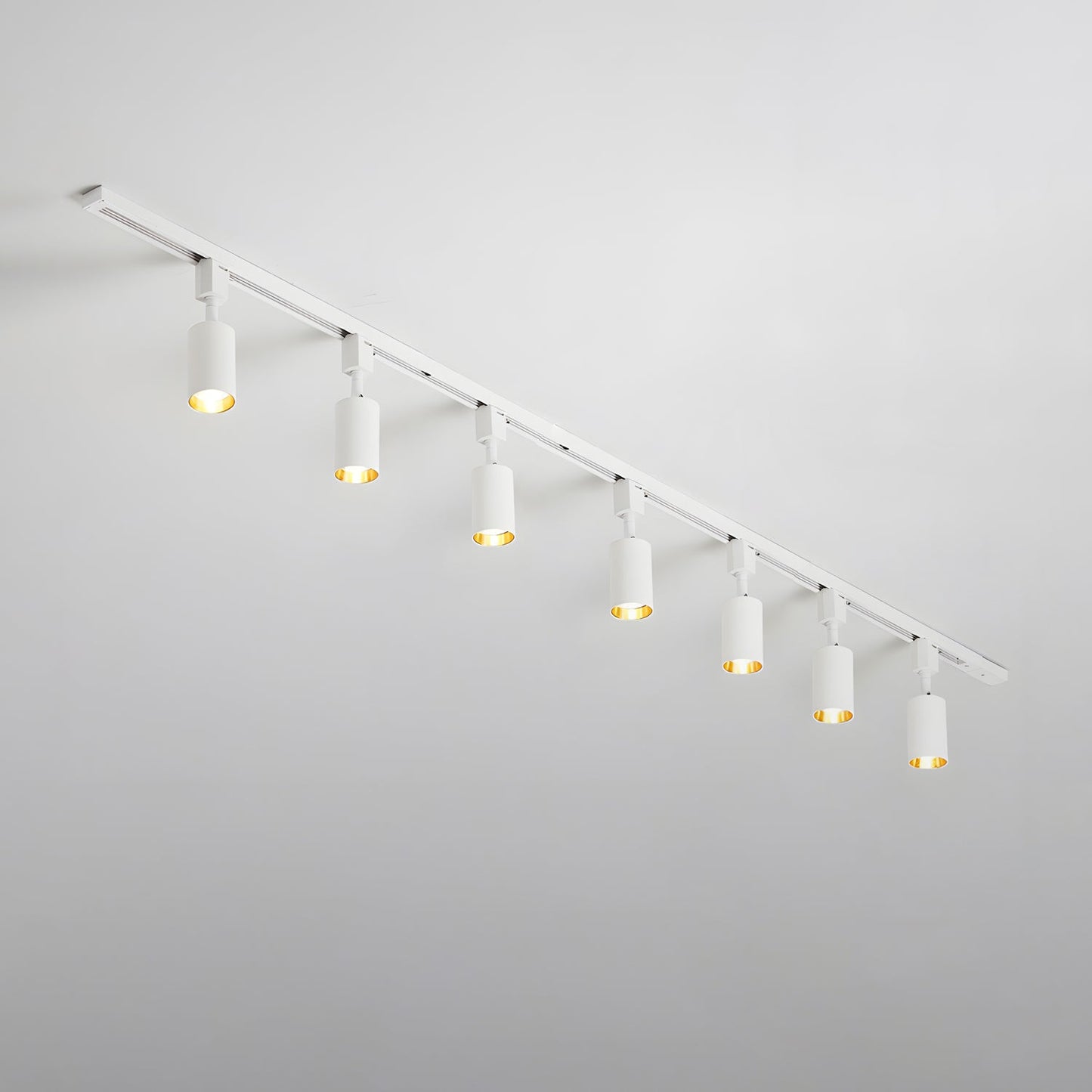 Track Light Fixture | Sleek Metal Design | 2 to 7 Lights Options