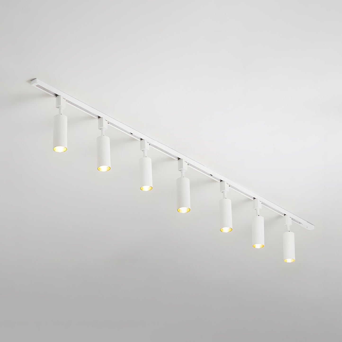 Track Light Fixture | Sleek Metal Design | 2 to 7 Lights Options