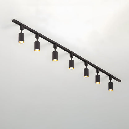 Track Light Fixture | Sleek Metal Design | 2 to 7 Lights Options