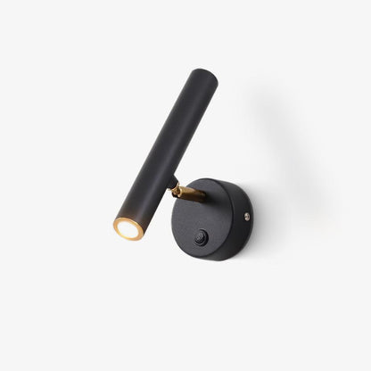 Slender Adjustable Wall Lamp | Metal | Set of 2 | Black