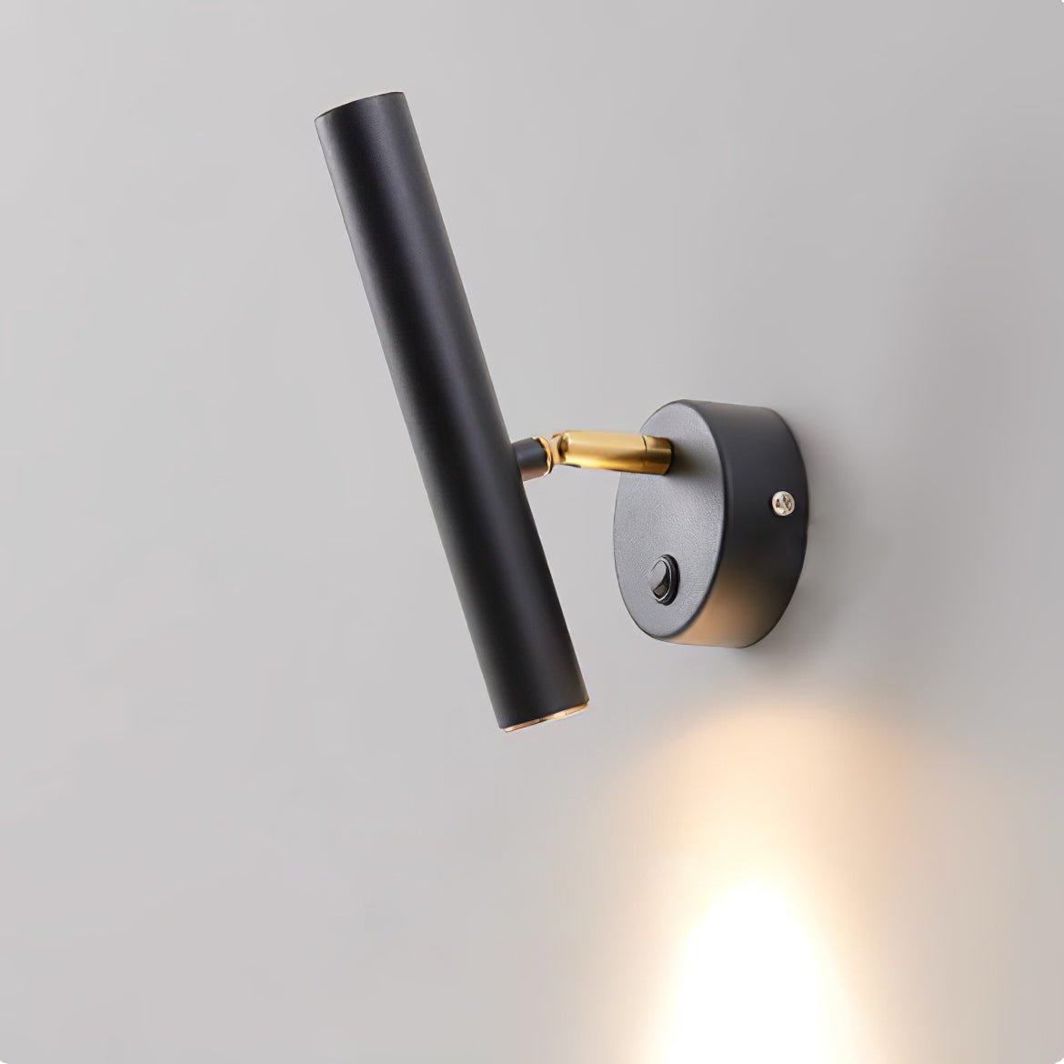 Slender Adjustable Wall Lamp | Metal | Set of 2 | Black