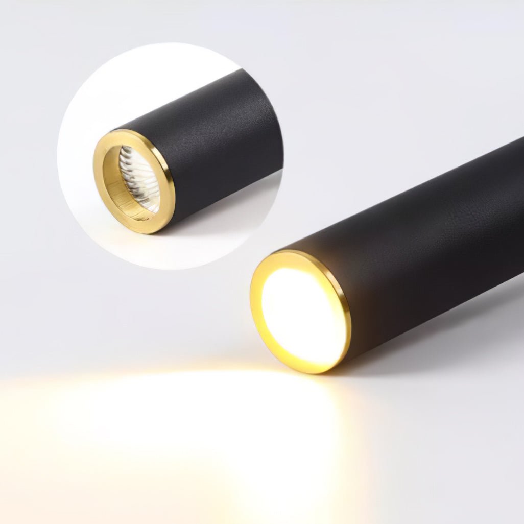 Slender Adjustable Wall Lamp | Metal | Set of 2 | Black