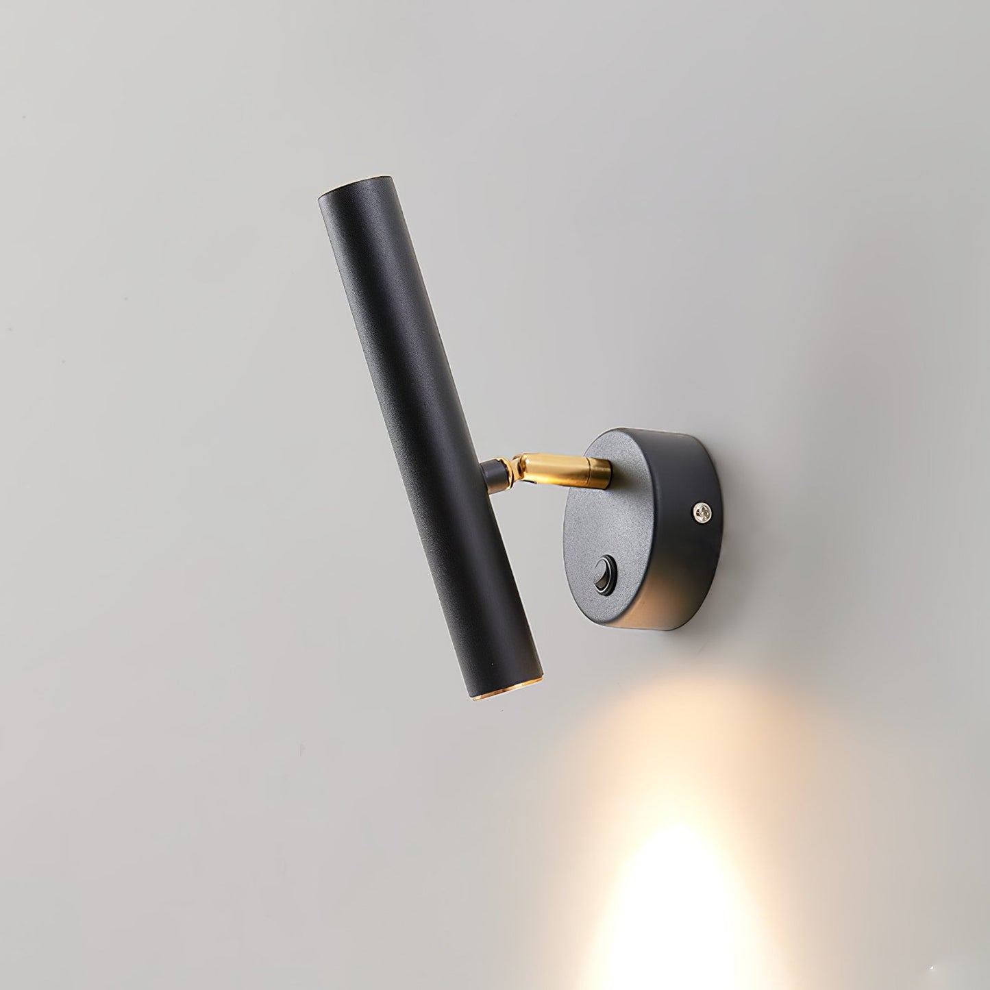 Slender Adjustable Wall Lamp | Metal | Set of 2 | Black