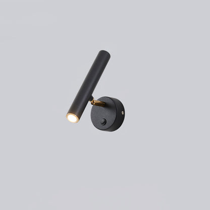 Slender Adjustable Wall Lamp | Metal | Set of 2 | Black