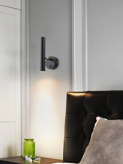 Slender Adjustable Wall Lamp | Metal | Set of 2 | Black