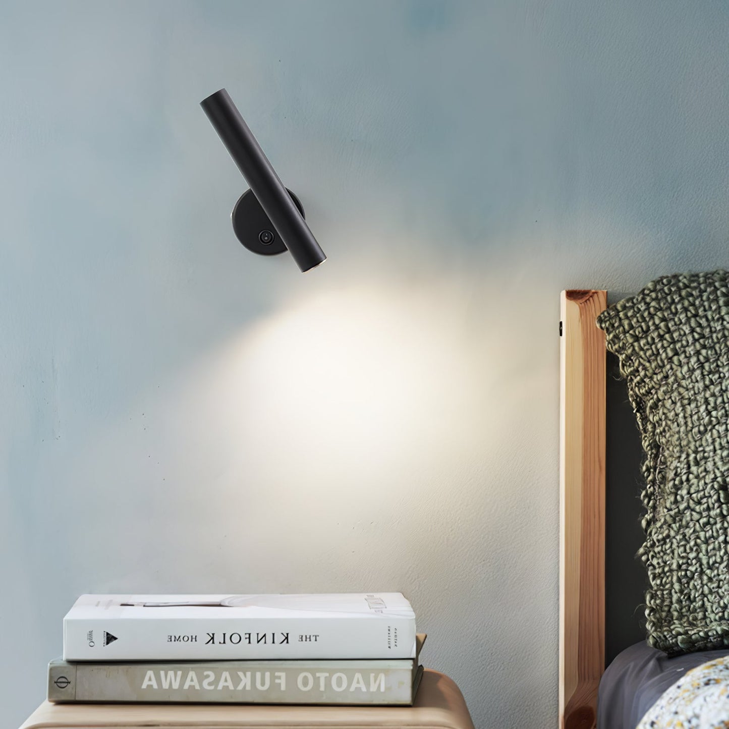 Slender Adjustable Wall Lamp | Metal | Set of 2 | Black