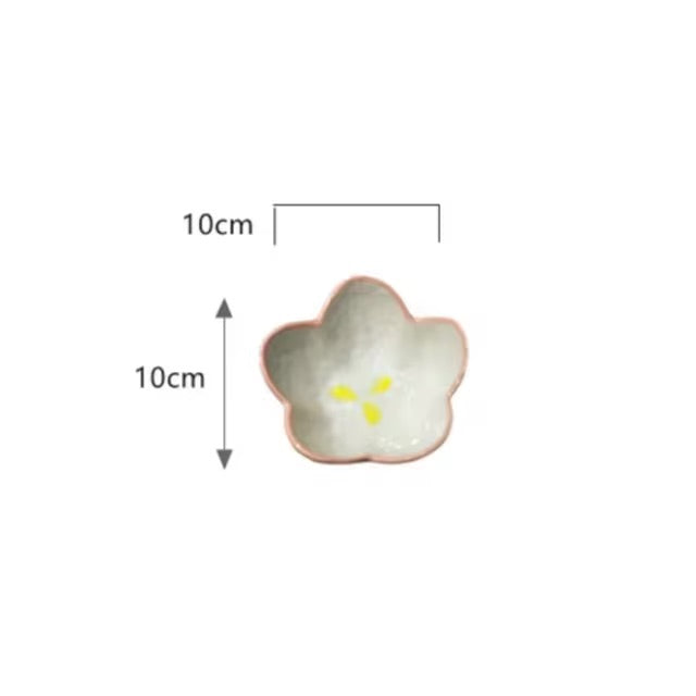 Ceramic Snack Plate | Chicken Shape | White