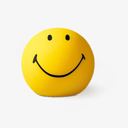 Smiling Rechargeable Table Lamp | Warm Yellow LED | 23cm Diameter