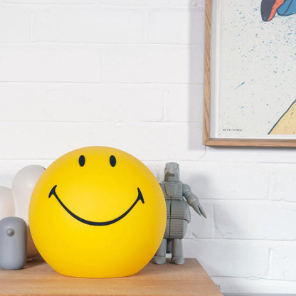 Smiling Table Lamp | Yellow LED | 23cm Diameter