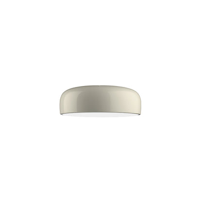 Smithfield Ceiling Light | Aluminum & Opalescent Diffuser | Black or White
