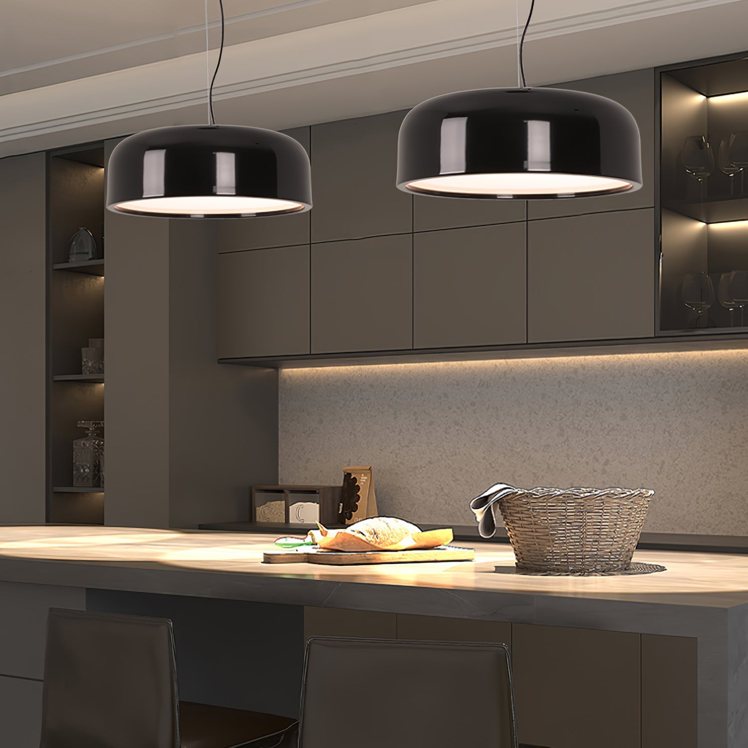 Smithfield Pendant Light | Aluminum | Multiple Colors